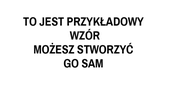 Przykładowy nadruk