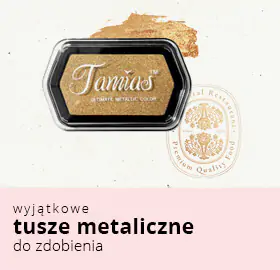 Poduszki z tuszem metalicznym