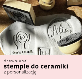 Stemple do ceramiki z personalizacją