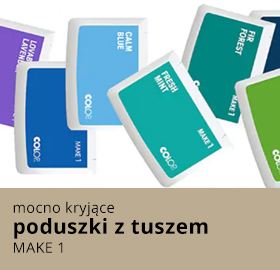 Poduszki z tuszami MAKE1