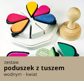 Zestaw tuszy wodnych kwiat