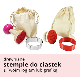 Stemple do ciastek z Twoim projektem