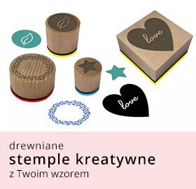 Stemple kreatywne z własnym wzorem