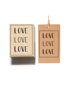 stempel kreatywny swiateczny love