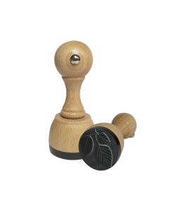 Stempel do ceramiki z Twoim projektem - odbicie wklęsłe na ceramice