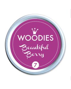 Woodies Stamp Pad - Beautiful Berry