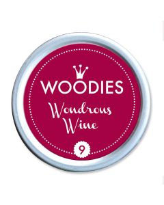 Poduszka Woodies - burgund