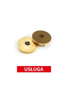 Usługa grawerowania kompletu wkładów mosiężnych do urządzenia do tłoczenia pieczęci
