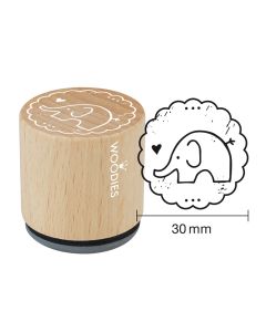Stempel Woodies - Słoń