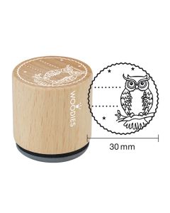 Stempel Woodies - Sowa