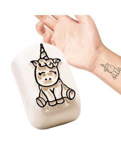 Stempel do tatuażu LaDot średni jednorożec