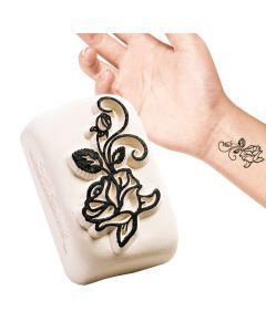 Średni stempel do tatuażu LaDot  - róża