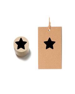 Drewniany stempel - Gwiazdka