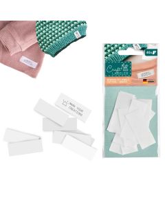 Etykiety bawełniane do ubrań do drukarenki COLOP Craft Labeler (op.40 szt.)