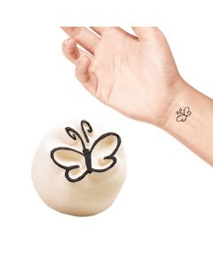 Stempel do tatuażu LaDot mały motyl