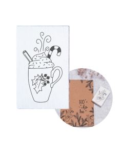 Stempel drewniany May & Berry - Świąteczny kubek