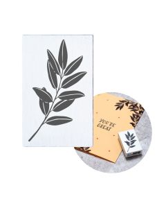 Stempel drewniany May & Berry - Gałązka