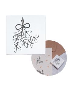 Stempel drewniany May & Berry - Jemioła