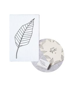 Stempel drewniany May & Berry - Liść