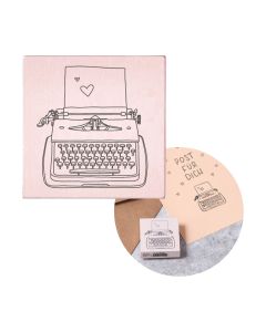 Stempel drewniany May & Berry - Maszyna