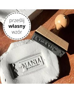 Stempel do ceramiki 60x25mm zdjęcie 2