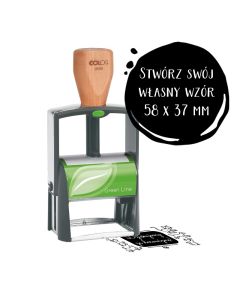 STEMPEL OKOLICZNOŚCIOWY 2600 GREEN LINE - 58 x 37 mm