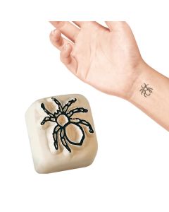 Tatuaż tymczasowy zmywalny mały stempel LaDot - Pająk S022