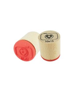 Drewniany stempel - Aparat (zdjęcie 10x15) do albumów