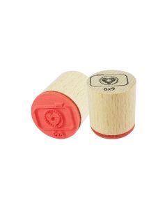 Drewniany stempel - Aparat (zdjęcie 6x9) do albumów
