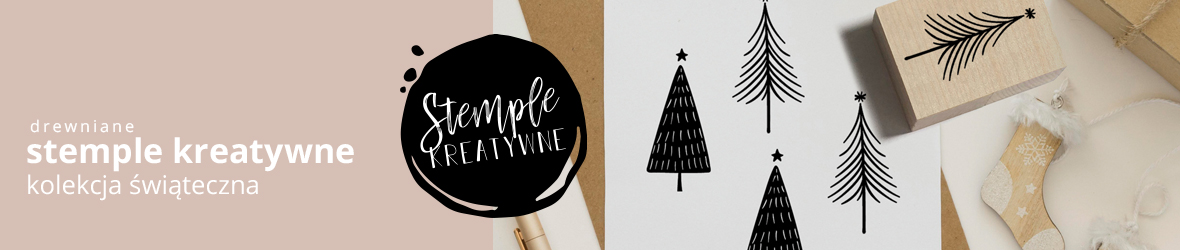 Stemple kreatywne - kolekcja świąteczna